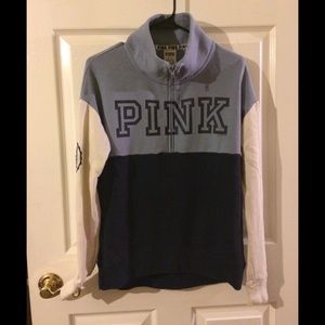 💙Victoria’s Secret Pink💙1/4 zip